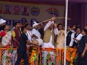 विश्व आदिवासी दिवस में कोंडागांव में मुख्यमंत्री भूपेश बघेल नें किया कई विकास कार्यों का लोकार्पण