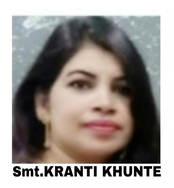 ब्याख्याता श्रीमति क्रांति ने प्रदेश का नाम रोशन किया