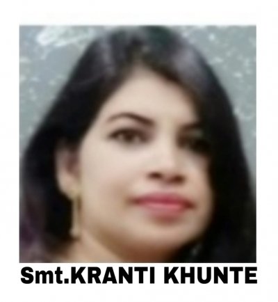 ब्याख्याता श्रीमति क्रांति ने प्रदेश का नाम रोशन किया