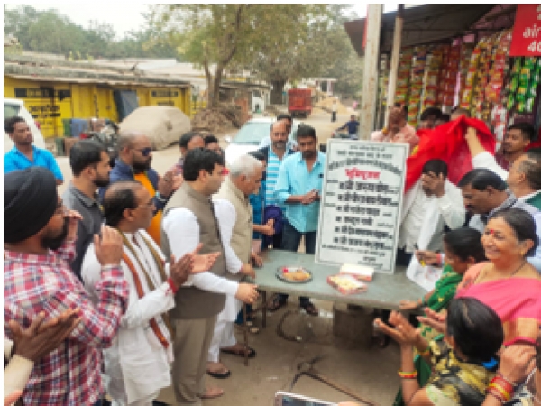 विधायक, महापौर ने विकास कार्य के भूमिपूजन से दिन की शुरुआत की, 27.85 लाख से किया जावेगा शहर में विकास के कार्य-विधायक