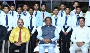 मिलिट्री पाइप बैंड प्रतियोगिता में राष्ट्रीय स्तर पर तृतीय स्थान: मुख्यमंत्री साय ने द ग्रेट इंडिया सैनिक स्कूल के छात्रों को दी बधाई और शुभकामनाएं