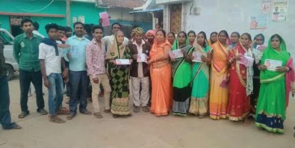 जिला पंचायत क्षेत्र क्रमांक 8 में राजेश्वरी साहू प्रचार-प्रसार में सबसे आगे