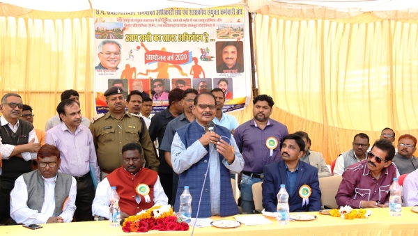 खेल स्वास्थ्य के लिए जरूरी : डॉ. प्रेमसाय सिंह टेकाम