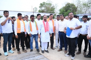 मिशन अमृत के तहत निर्माणाधीन इंटेक-वेल और वाटर ट्रीटमेंट प्लांट का लिया जायजा, स्पोर्ट्स कॉम्प्लेक्स का काम भी देखा