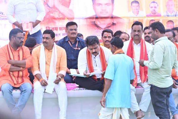 उप मुख्यमंत्री विजय शर्मा ने ग्राम जैतपुरी को दी 2.98 करोड़ रुपए के नवीन विद्युत उपकेंद्र की सौगात