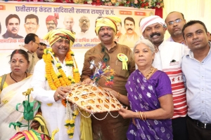 आदिवासी समाज के सशक्त नेतृत्व और शिक्षा से नए छत्तीसगढ़ का निर्माण हो रहा है : मंत्री  केदार कश्यप