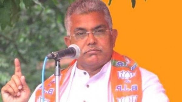 पश्चिम बंगाल: भाजपा अध्यक्ष घोष ने कहा- गोमांस खाने वाले, कुत्ते का मांस भी खाएं