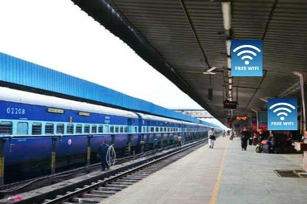 चलती ट्रेनों में फ्री वाई-फाई उपलब्ध कराएगा रेलवे