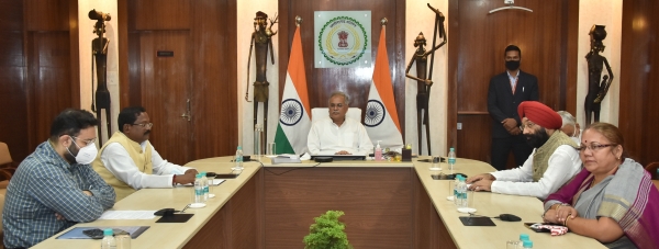 मुख्यमंत्री ने छत्तीसगढ राज्य खाद्य आयोग की वेबसाइट का किया लोकार्पण