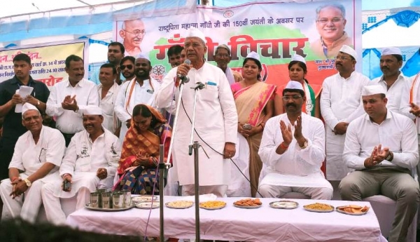 प्रदेश के कोने-कोने से निकली गांधी विचार पदयात्रा