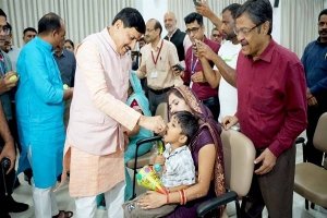 दो बूंद जिंदगी की, दो बूंद स्वस्थ राष्ट्र के निर्माण की : मुख्यमंत्री डॉ. यादव