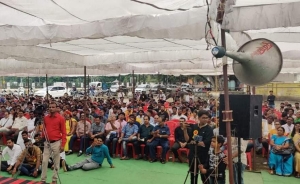 82 फीसदी आरक्षण का राजधानी में विरोध