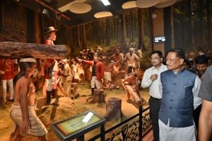 जनजातीय स्वतंत्रता विद्रोहों पर बने भव्य स्मारक सह-संग्रहालय जल्द लोगों के लिए होगा समर्पित