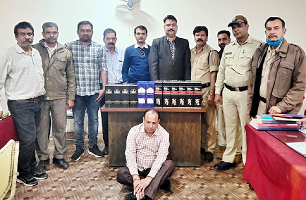 एक बार फिर हुई आबकारी विभाग की ताबड़तोड़ कार्यवाही