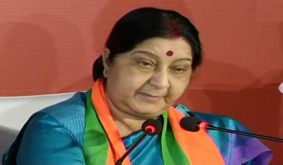 वह दिन कभी आए कि राहुल गांधी से हमें हिंदू होने का मतलब जानना पड़े: सुषमा