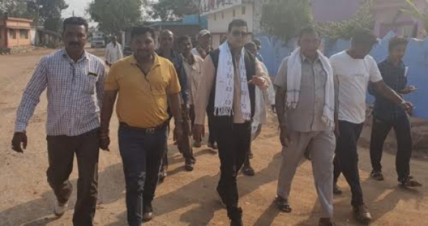 जिला कांग्रेस सचिव विपिन ने संभाली प्रचार की कमान