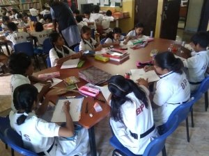 ब्रिलिएंट स्कूल में चित्रकला स्पर्धा आयोजित