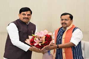 मुख्यमंत्री डॉ. यादव ने नई दिल्ली में श्री नबीन और केन्द्रीय शिक्षा मंत्री श्री प्रधान से की सौजन्य भेंट