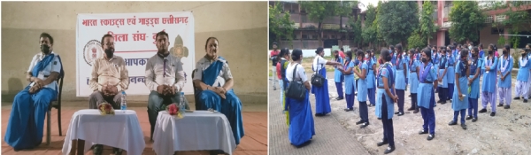 भारत स्काउट्स एंड गाइड्स जिला संघ दुर्ग द्वारा पांच दिवसीय टोली नायक प्रशिक्षण शिविर का आयोजन