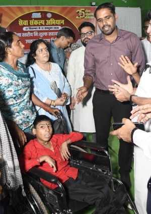 ट्रेन हादसे के दर्द पर 'सेवा संकल्प' का मरहम