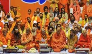 धर्म संसद में प्रस्ताव पारित, राम मंदिर बनने तक चैन से नहीं बैठेगा हिंदू