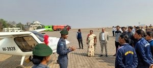 कृषि महाविद्यालय के कैडेट्स ने सीखे विमान उड़ाने के गुर