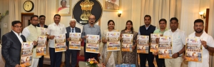 राज्यपाल&nbsp; डेका से कुलपति श्री मनोज कुमार श्रीवास्तव ने भेंट की