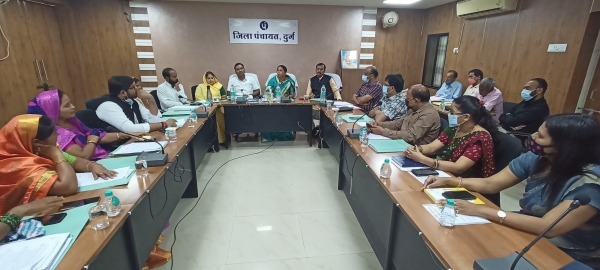 निर्माण कार्यों में तेजी लाने जोर, जिला पंचायत में सामान्य सभा की बैठक का हुआ आयोजन
