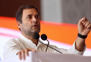 राहुल का पीएम मोदी पर हमला, बोले- चौकीदार ने एक न्यायमूर्ति को &lsquo;कोर्ट-पुतली&rsquo; बना लिया