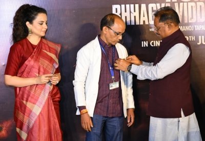 26/11 के अनसुने नायकों को सलाम : मुख्यमंत्री  साय &lsquo;भारत भाग्य विधाता&rsquo; की प्री-लॉन्च स्क्रीनिंग में हुए शामिल