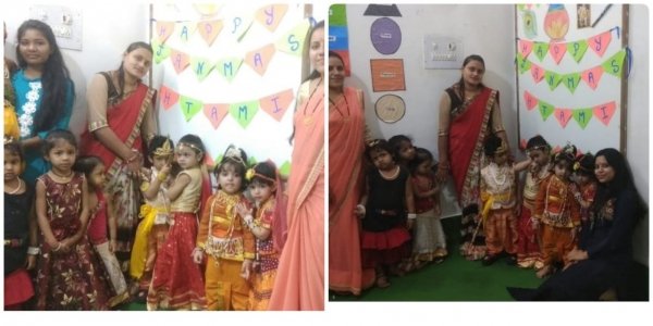 लिटिल लेजेंड्स स्कूल में जन्माष्टमी सेलिब्रेशन