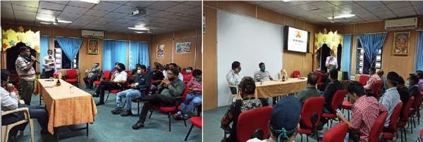 दूरसंचार विभाग में हिंदी क्विज प्रतियोगिता का सफल आयोजन