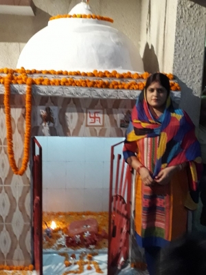 बैगिन दाई मंदिर...जहां पंजाबी महिला द्वारा रोज पूजा की जाती है