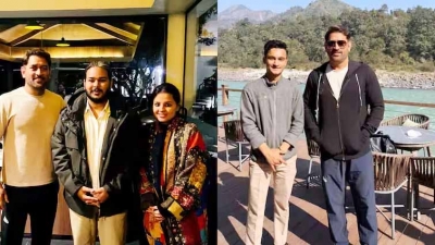 "MS Dhoni ने पहाड़ों के बीच लगाए ठुमके, IPL 2025 से पहले दिखा थाला का मजेदार डांस"