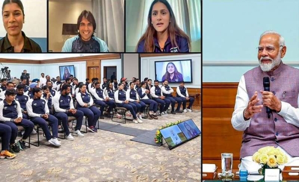 पेरिस ओलंपिक के लिए खिलाड़ियों की रवानगी से पहले पीएम मोदी ने की मुलाकात