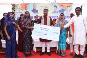 राज्य सरकार बस्तर सहित पूरे प्रदेश के समग्र विकास के लिए प्रतिबद्ध -वन मंत्री  केदार कश्यप