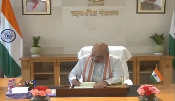 अमित शाह ने फिर संभाला गृह मंत्रालय का प्रभार