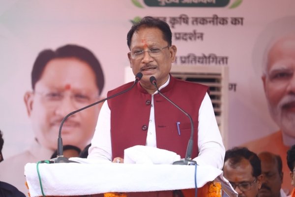जैविक खेती, आधुनिक तकनीक और बेहतर बाजार व्यवस्था से बढ़ेगी किसानों की आय : मुख्यमंत्री विष्णुदेव साय