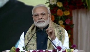 मोदी ने कांग्रेस की कर्जमाफी पर कसा तंज, बताया किसानों को गुमराह करने वाला
