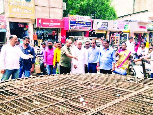 अमृत मिशन योजना बनी शहर के लोगों का जानलेवा