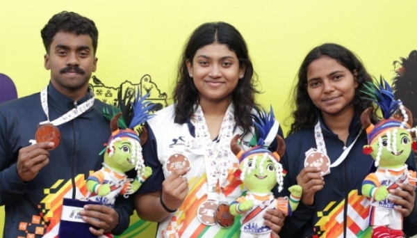 खेलो इंडिया ट्राइबल गेम्स (तीसरा दिन) कर्नाटक का दबदबा कायम