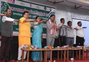 नशामुक्त भारत अभियान (NMBA) की 5वीं वर्षगाँठ पर छत्तीसगढ़ में 19,958 स्थलों पर 6.70 लाख से अधिक लोगों ने ली नशामुक्ति की शपथ
