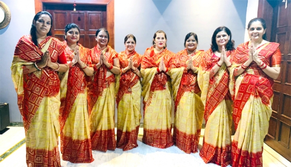 श्रीजैन पाश्र्व महिला मंडल नेहरु नगर भिलाई द्वारा क्षमापना दिवस मनाया गया