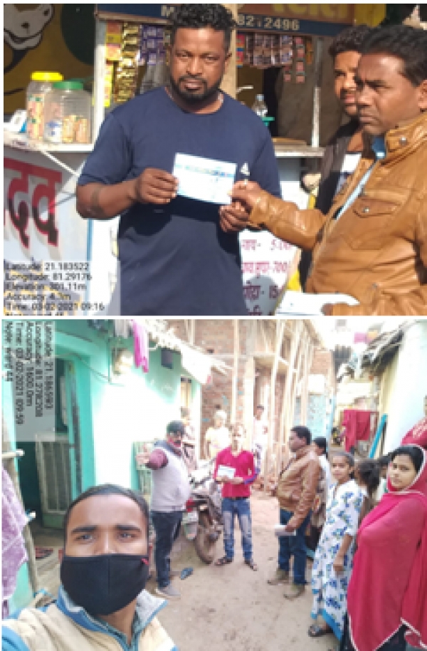 नालियों में कचरा डालने वाले निवासियों को भरना पड़ा जुर्माना