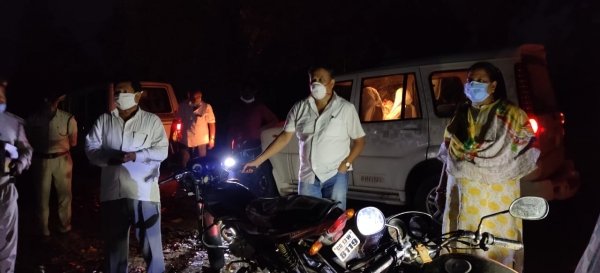 बिलासपुर सीसीएफ अनिल सोनी ने किया धरमजयगढ़ हाथी प्रभावित क्षेत्र का दौरा
