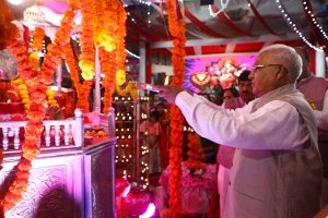 नवरात्रि माँ अम्बे की भक्ति का पावन पर्व : राज्यपाल श्री पटेल