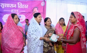 &ldquo;गांव-गांव में सुशासन की दस्तक: मौके पर समाधान, जनता में विश्वास&rdquo; &ndash; मंत्री श्रीमती लक्ष्मी राजवाड़े