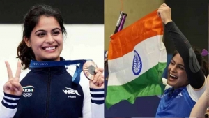 "Paris Olympics 2024: Manu Bhaker का चौंकाने वाला खुलासा&mdash;पीवी सिंधू को बचाने के लिए बनाई फेक प्रोफाइल"