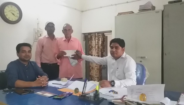 एसडीएम के प्रयास से मुआवजा मिलना प्रारंभ