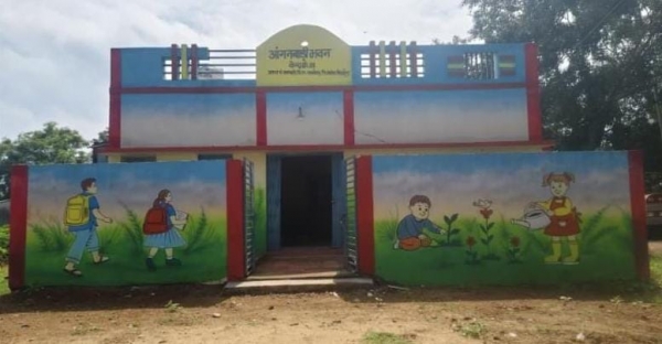 अतिक्रमण मुक्त भूमि से गढ़ी जा रही नौनिहालों की नींव